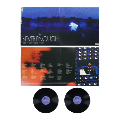 NEVER ENOUGH 2LP VINYL