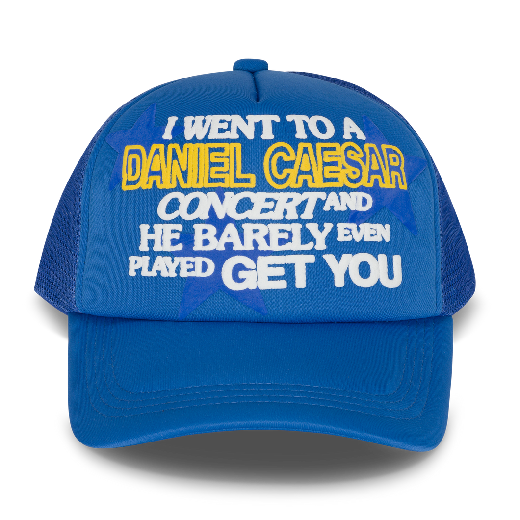 I WENT TO A DANIEL CAESAR CONCERT TRUCKER HAT