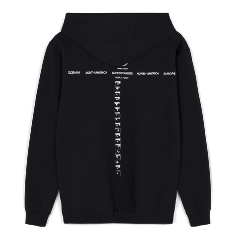 SUPERPOWERS WORLD TOUR IMAGE REEL HOODIE